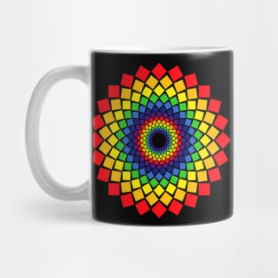 Rainbow Spiral Mug